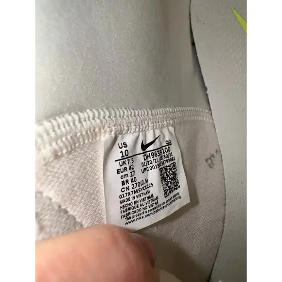 Nike Blazer Mid 77 SE Lemon Leopard Womens 10 White - Picture 4 of 14